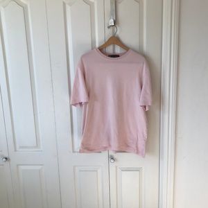 Oversized Baby Pink Tee